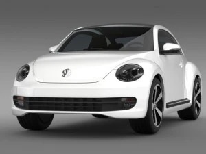 volkswagen fusca 3D Model