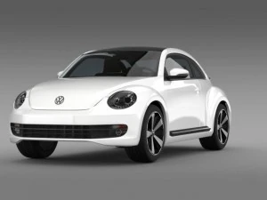 volkswagen fusca 3D Model