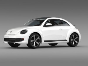 volkswagen fusca Modèle 3D