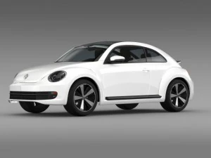 volkswagen fusca 3D Model