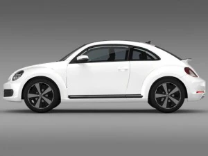 volkswagen fusca 3D Model