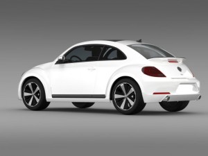 volkswagen fusca Modèle 3D