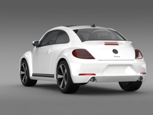 volkswagen fusca Modèle 3D