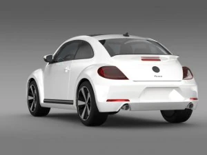 volkswagen fusca 3D Model