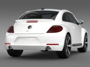 volkswagen fusca 3D Model