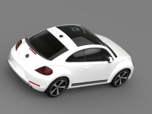 volkswagen fusca Modèle 3D