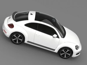 volkswagen fusca 3D Model