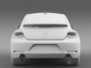 volkswagen fusca Modèle 3D