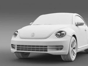 volkswagen fusca 3D Model