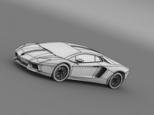 lamborghini aventador lp 700 4 nazionale lb834 201 3D 모델