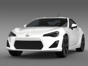 scion fr s 10 series 2013 3D 모델