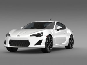 scion fr s 10 series 2013 3D 모델