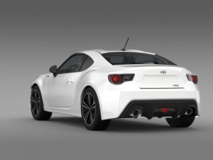 scion fr s 10 series 2013 3D 모델