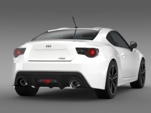 scion fr s 10 series 2013 3D 모델