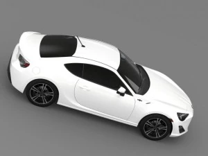 scion fr s monogram 2014 3D Model