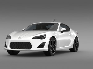 scion fr s monogram 2014 3D Model