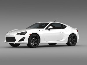 scion fr s monogram 2014 3D Model
