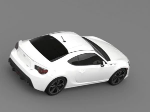scion fr s monogram 2014 3D Model