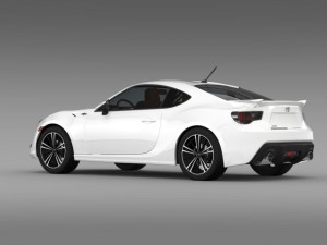 toyota 86 gt limited 2012 3D Model