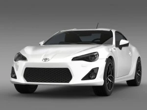 toyota 86 prototype 2011 3D Model