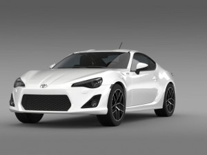 toyota 86 prototype 2011 3D 模型