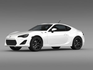 toyota 86 prototype 2011 3D 模型