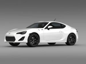 toyota 86 prototype 2011 3D Model