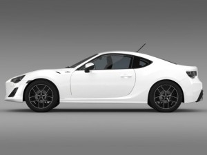 toyota 86 prototype 2011 3D 模型