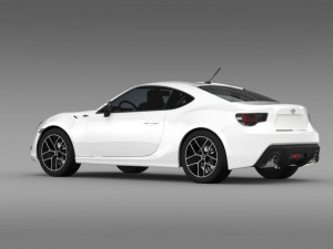 toyota 86 prototype 2011 3D 模型
