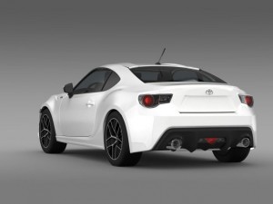 toyota 86 prototype 2011 3D 模型