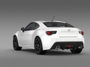toyota 86 prototype 2011 3D Model