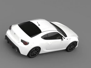 toyota 86 prototype 2011 3D Model