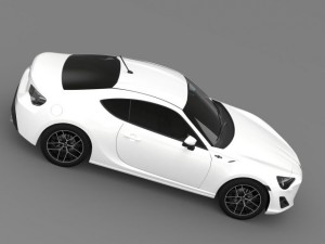 toyota 86 prototype 2011 3D 模型