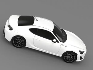 toyota 86 prototype 2011 3D Model