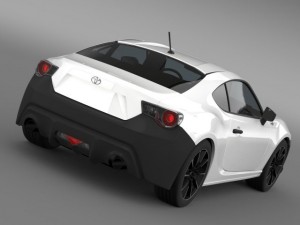 toyota 86 rc 2012 3D Model
