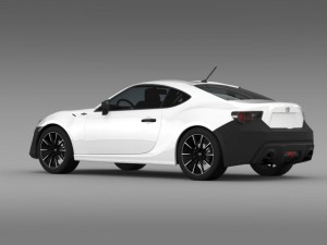 toyota 86 rc 2012 3D Model