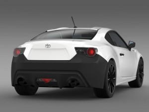 toyota 86 rc 2012 3D Model