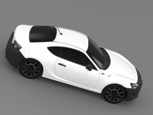 toyota 86 rc 2012 3D Model