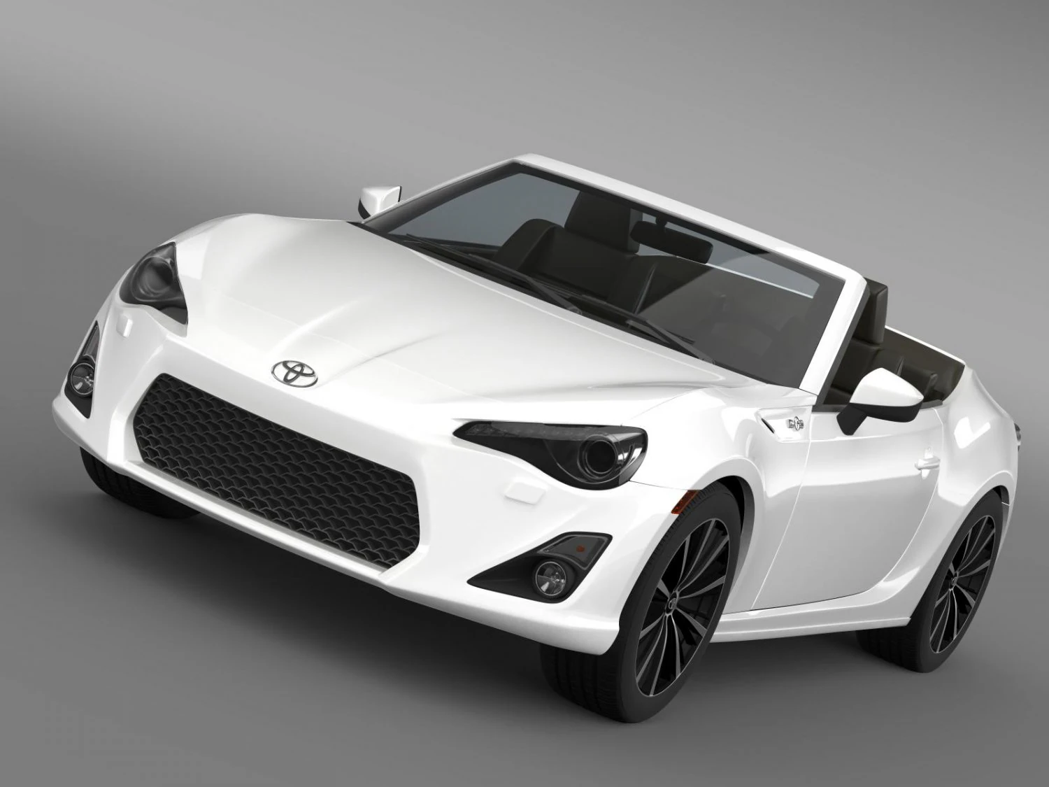 toyota ft 86 open concept 2013 3D Model .c4d .max .obj .3ds .fbx .stl .blend 