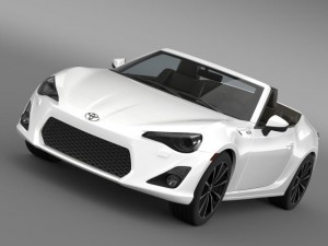 toyota ft 86 open concept 2013 3D Модель