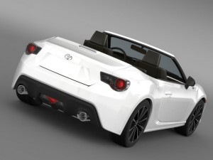 toyota ft 86 open concept 2013 Modèle 3D