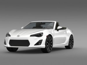 toyota ft 86 open concept 2013 Modèle 3D