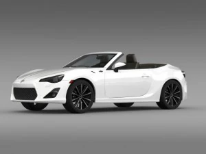 toyota ft 86 open concept 2013 3D Model
