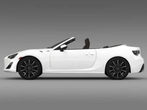 toyota ft 86 open concept 2013 Modèle 3D