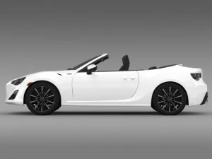 toyota ft 86 open concept 2013 3D Model
