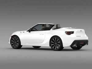 toyota ft 86 open concept 2013 Modèle 3D