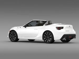 toyota ft 86 open concept 2013 3D Model
