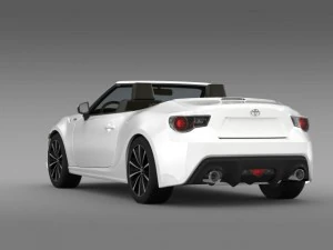 toyota ft 86 open concept 2013 3D Model