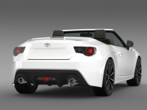 toyota ft 86 open concept 2013 Modèle 3D