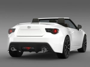 toyota ft 86 open concept 2013 3D Model